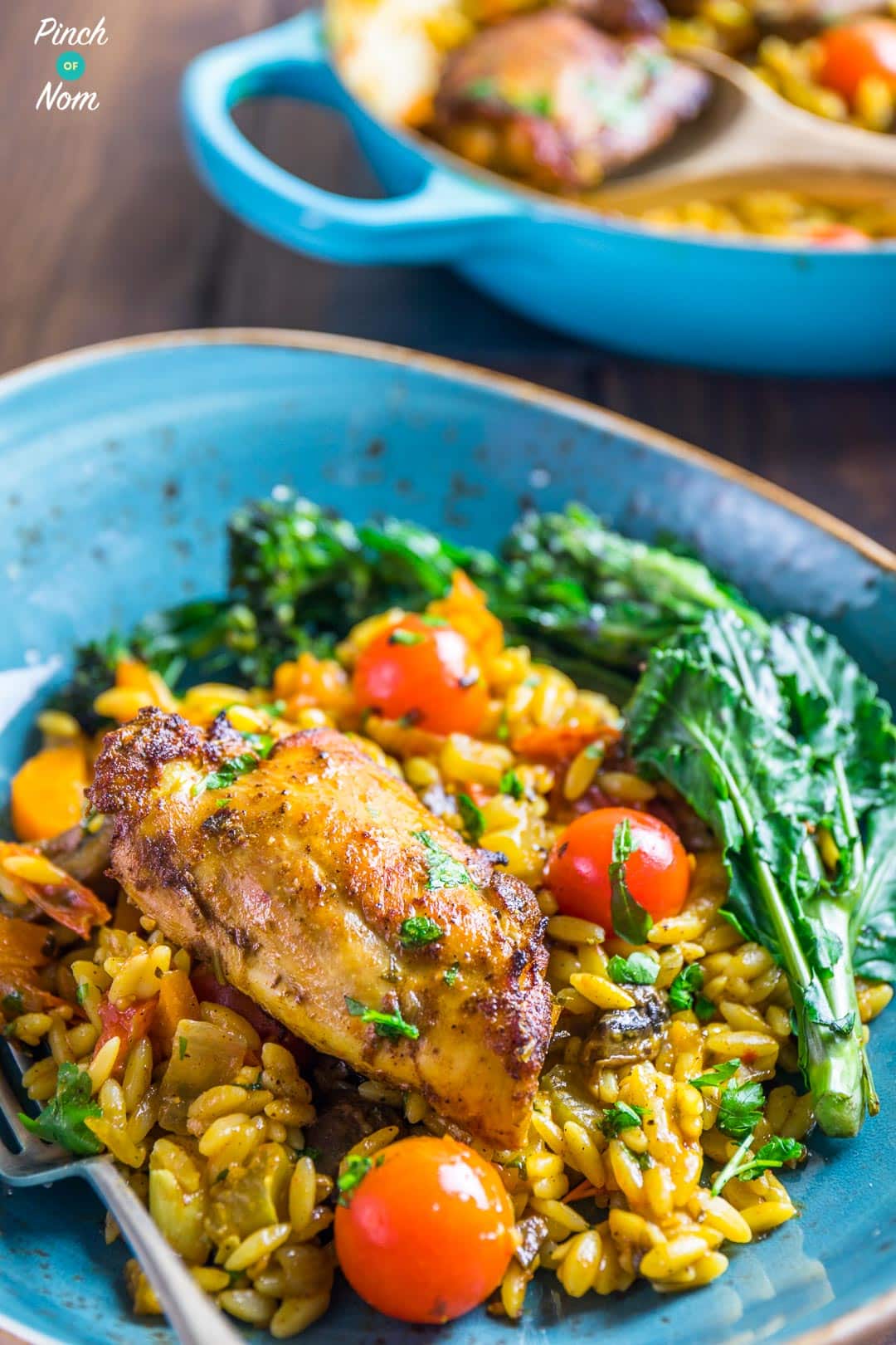 one-pot-mediterranean-chicken-orzo-slimming-weight-watchers