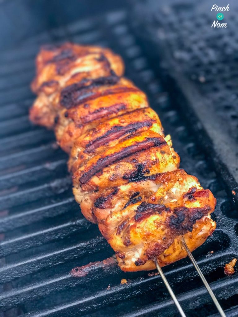 Chicken Gyros Kebabs | Slimming &amp; Weight Watchers Friendly - Pinch Of Nom