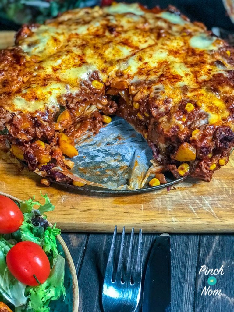 Syn Free Enchilada Lasagne | Slimming World - Pinch Of Nom