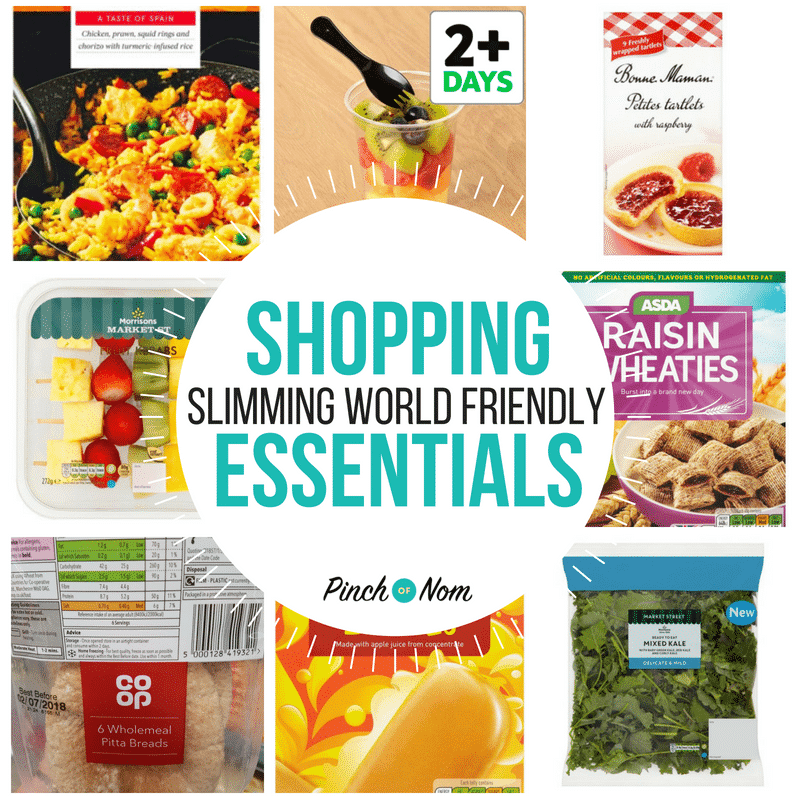 New Slimming World Shopping Essentials 15/6/18 - Pinch Of Nom