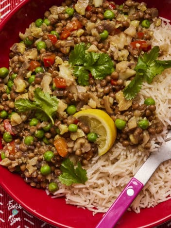Lentil Curry pinchofnom.com