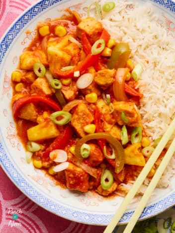 Vegetarian Sweet and Sour pinchofnom.com