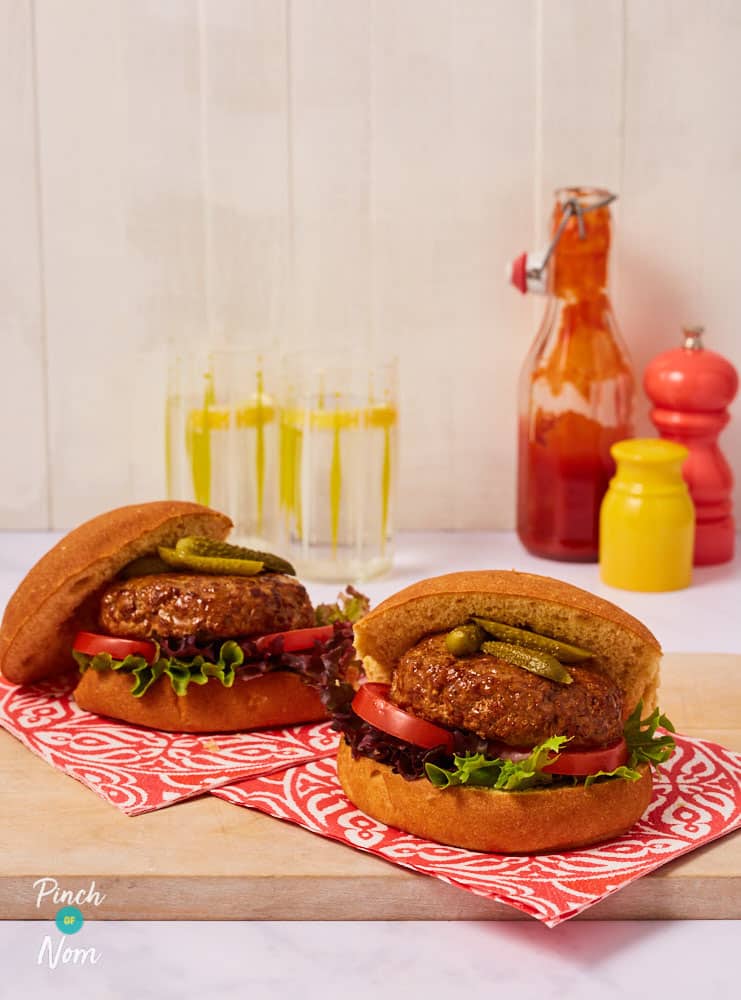 Turkey Burgers - Pinch of Nom Slimming Recipes