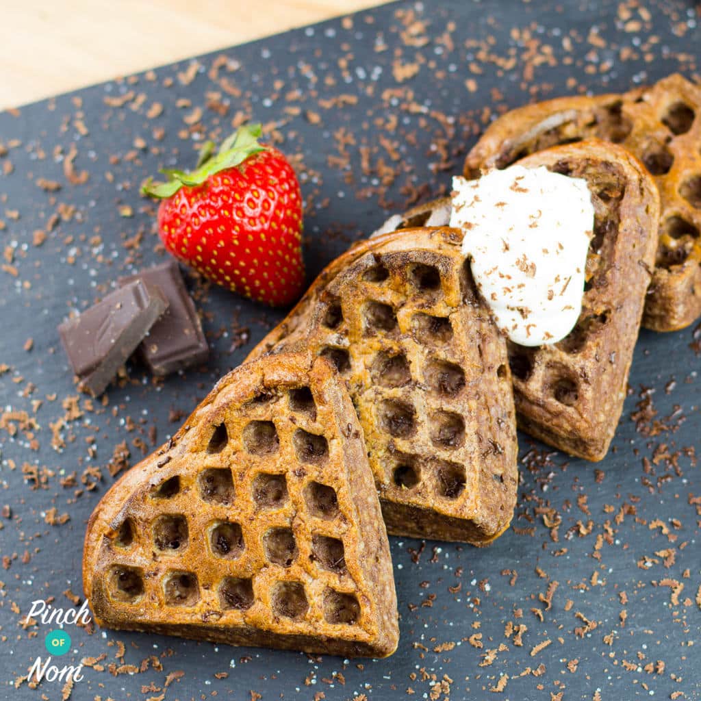 1 Syn Chocolate Waffles  SlimmingWorld - Pinch Of Nom