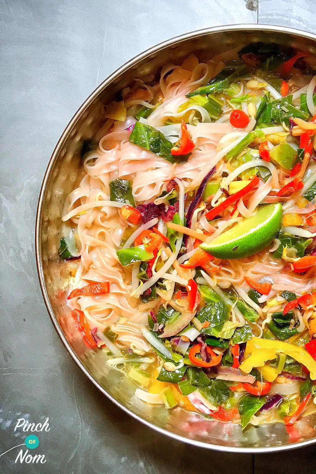Syn Free Lemongrass & Ginger Rice Noodle Soup | Slimming World - Pinch ...
