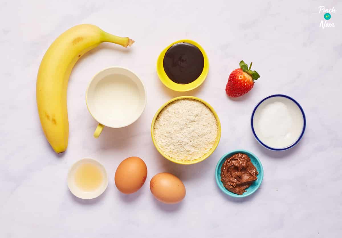 Banana and Chocolate Pancakes - Pinch of Nom Slimming Recipes