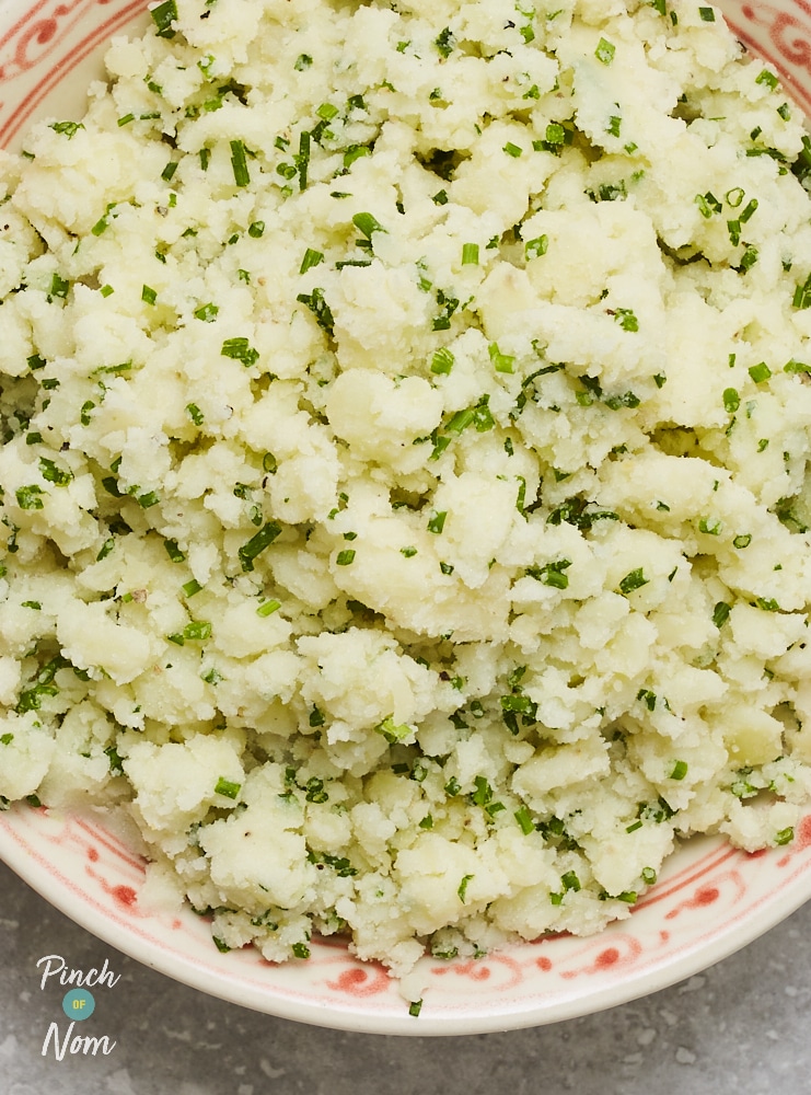 Creamy Mashed Potatoes - Pinch of Nom Slimming Recipes