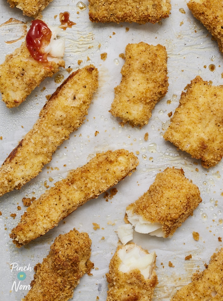 Fish Fingers - Pinch of Nom Slimming Recipes