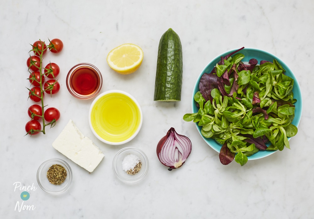 Greek Salad - Pinch of Nom Slimming Recipes