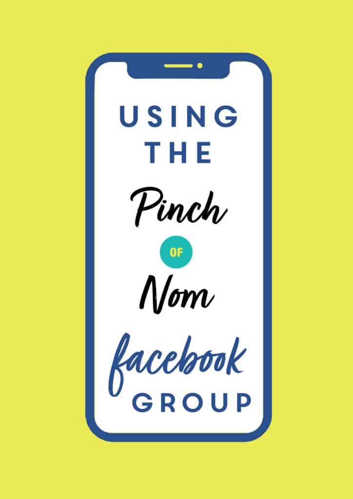 Using the Pinch of Nom Facebook Group - Pinch of Nom Slimming Recipes