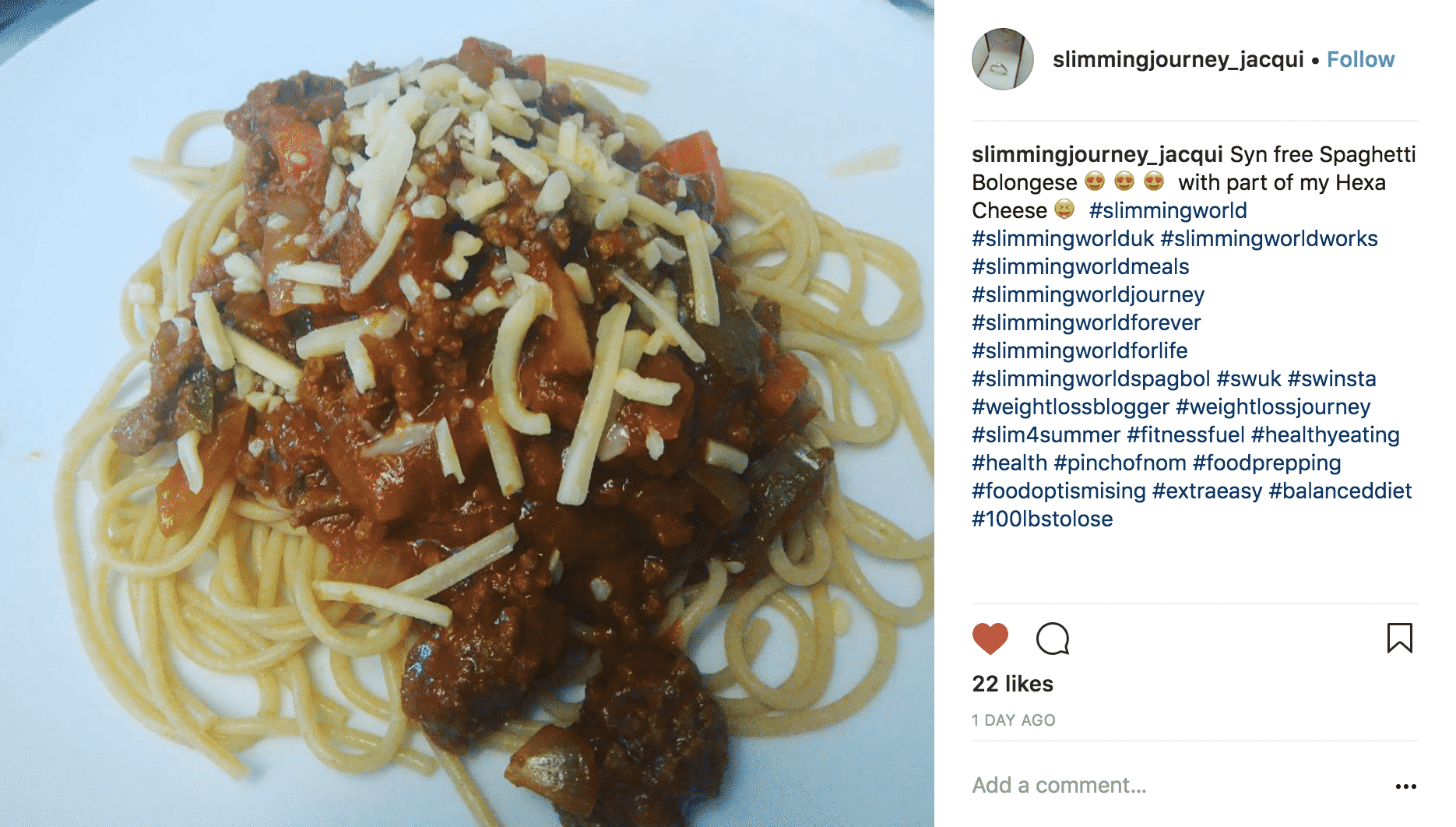 Spaghetti Bolognese Pinch Nom Slimming Recipes