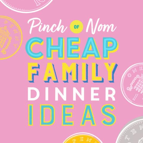 Cheap Family Dinner Ideas pinchofnom.com