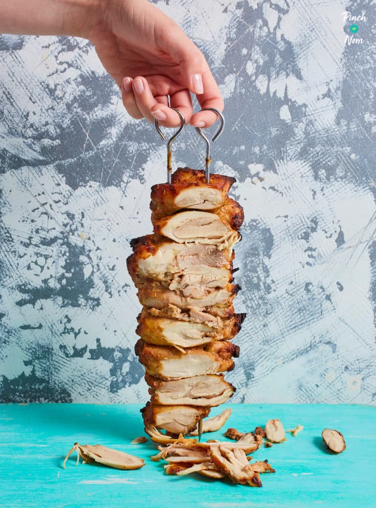 Chicken Gyros Kebabs - Pinch of Nom Slimming Recipes