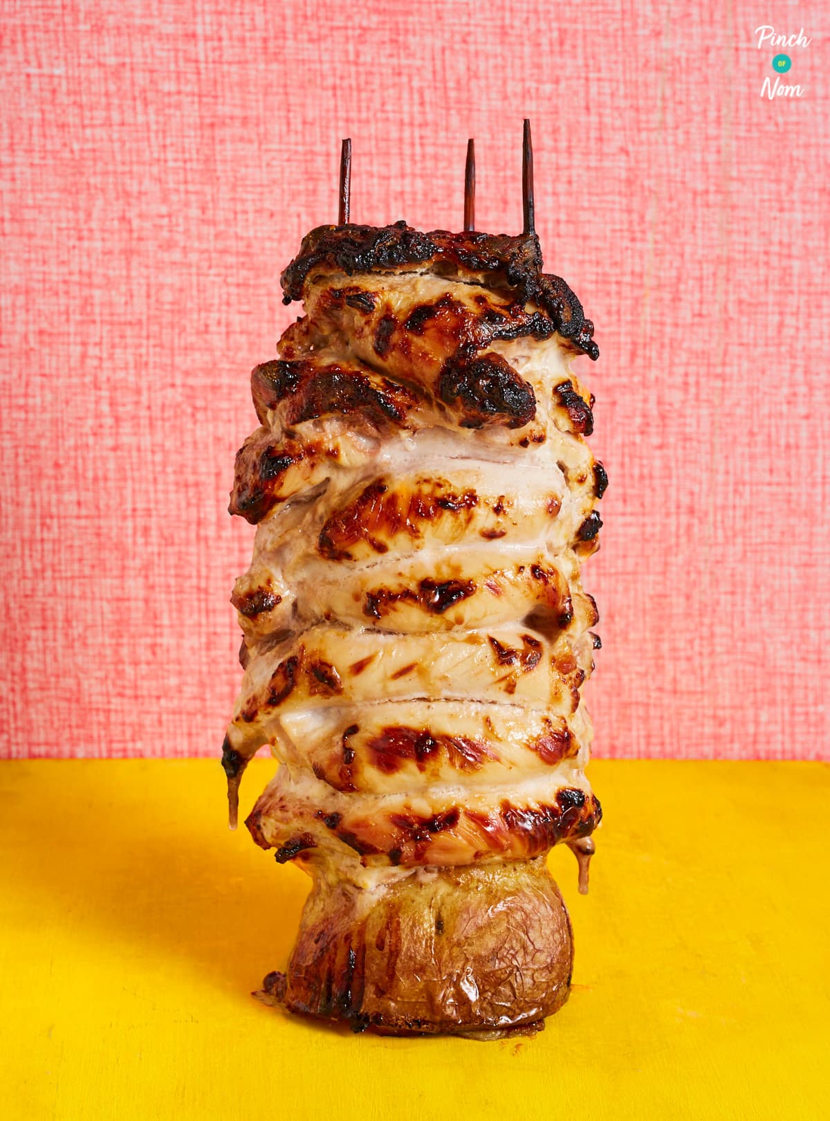 Chicken Kebab - Pinch of Nom Slimming Recipes
