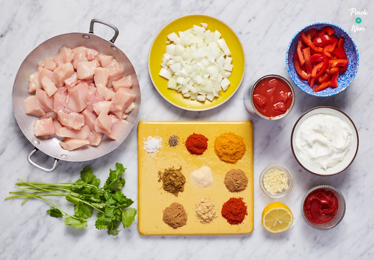 Chicken Tikka Masala Curry - Pinch of Nom Slimming Recipes