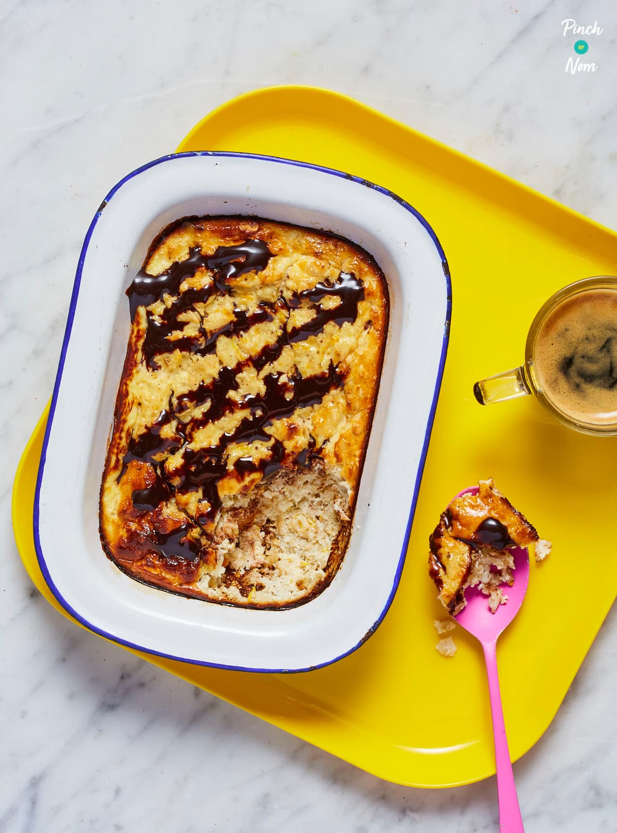 Chocolate Orange Baked Oats - Pinch of Nom Slimming Recipes