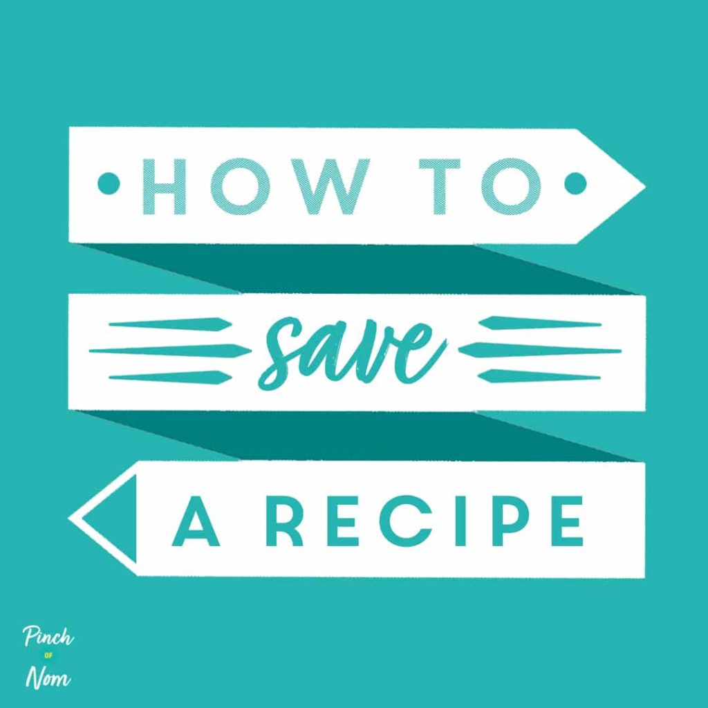 How To Save Your Favourite Recipes - pinch of nom