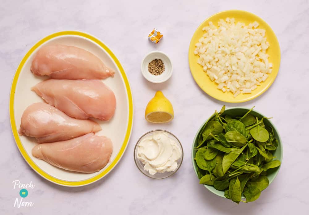 Creamy Lemon Chicken - Pinch of Nom Slimming Recipes