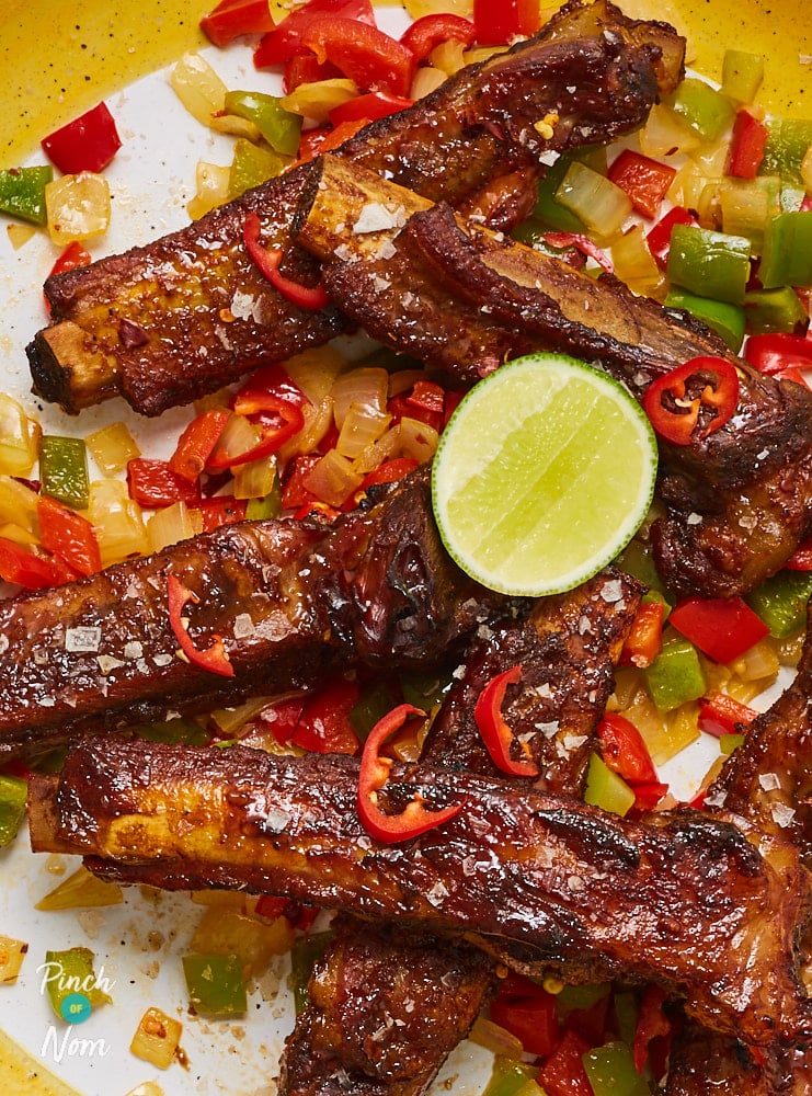 Salt and Pepper Ribs - Pinch of Nom Slimming Recipes