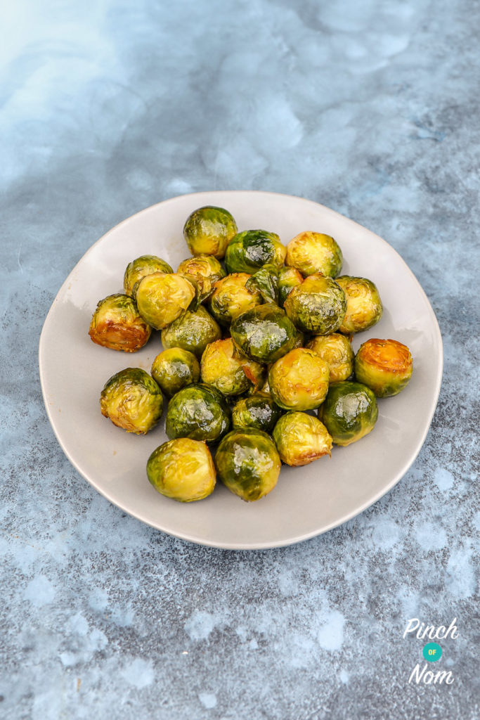 Marmite Sprouts - Pinch of Nom Slimming Recipes