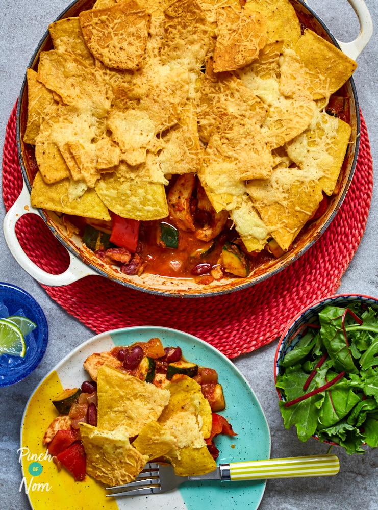Mexican-Style Chicken Bake - Pinch of Nom Slimming Recipes