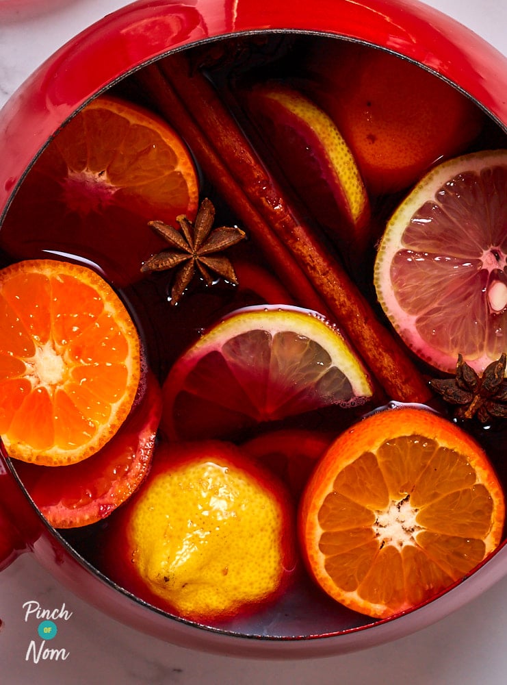 Mulled Wine - Pinch of Nom Slimming Recipes