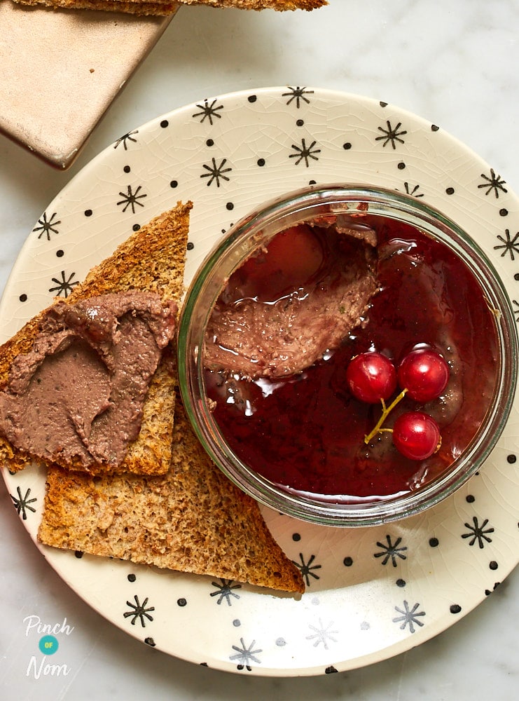 Pate with Port - Pinch of Nom Slimming Recipes