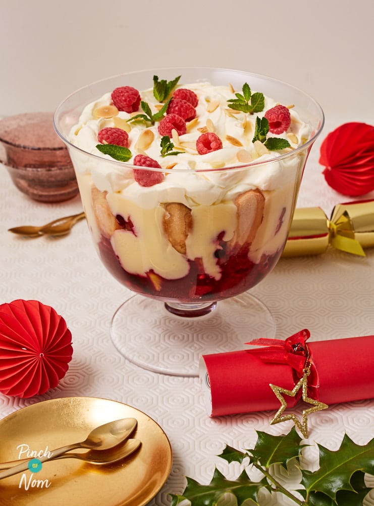 Christmas Trifle - Pinch of Nom Slimming Recipes