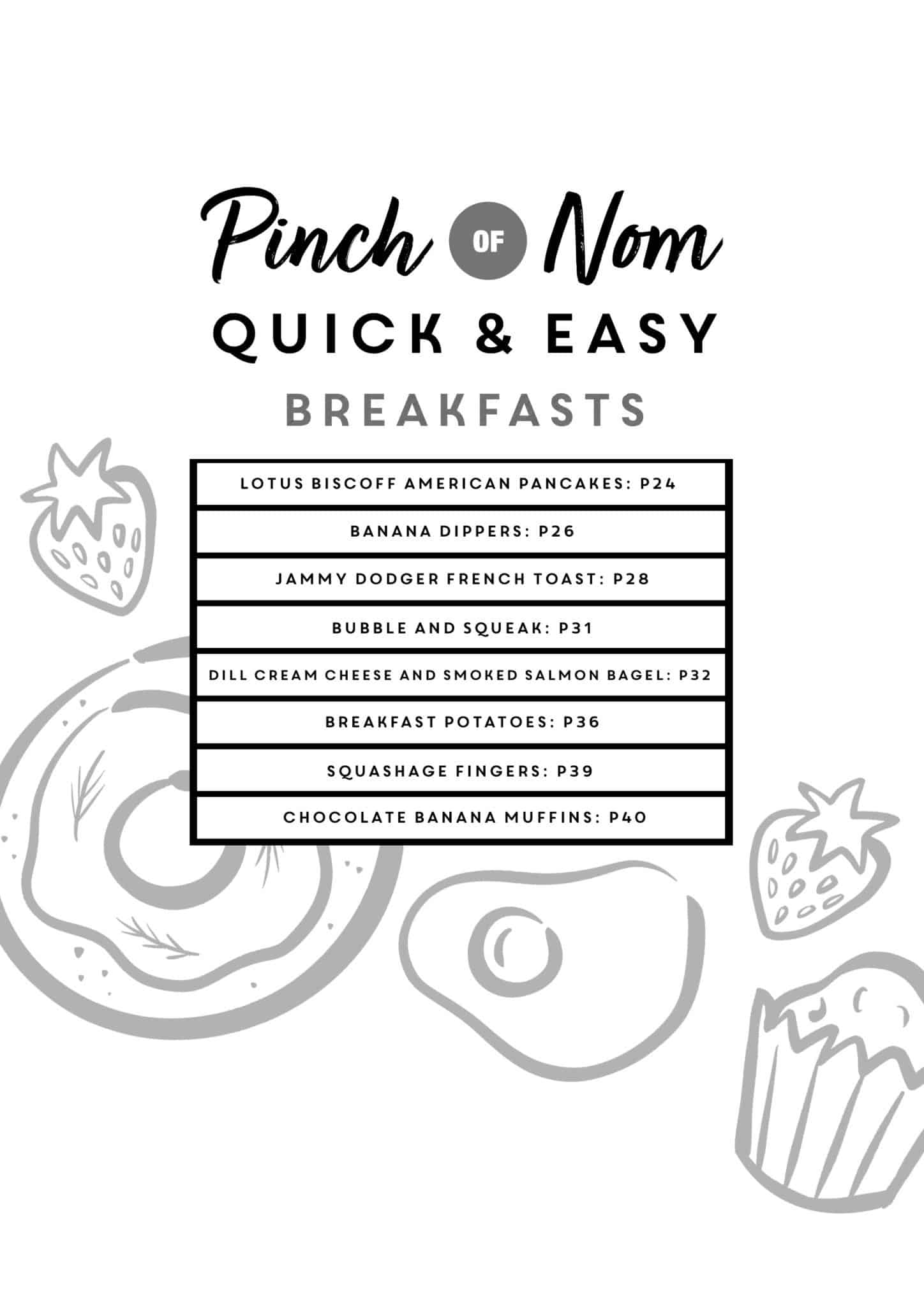 How to pick a recipe from the pinch of nom books - Pinch of Nom Slimming Recipes