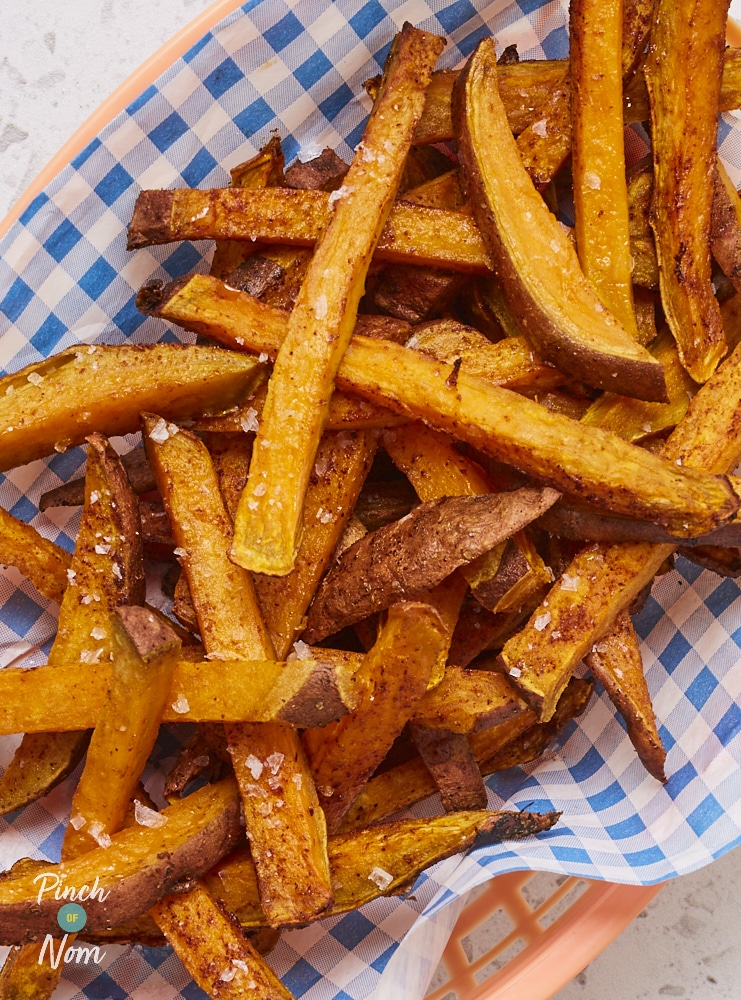 Sweet Potato Fries - Pinch of Nom Slimming Recipes