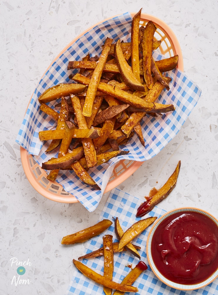 Sweet Potato Fries - Pinch of Nom Slimming Recipes