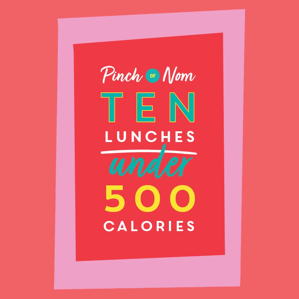 Ten Lunches Under 500 Calories pinchofnom.com