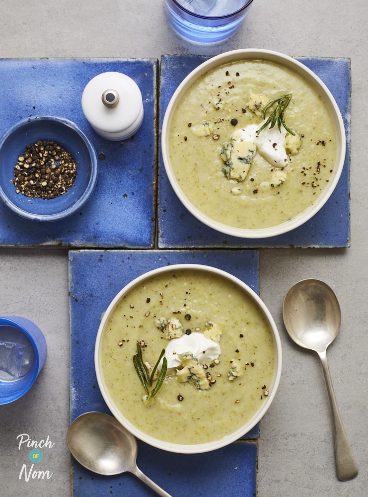 Broccoli and Stilton Soup - Pinch fo Nom Slimming Recipes