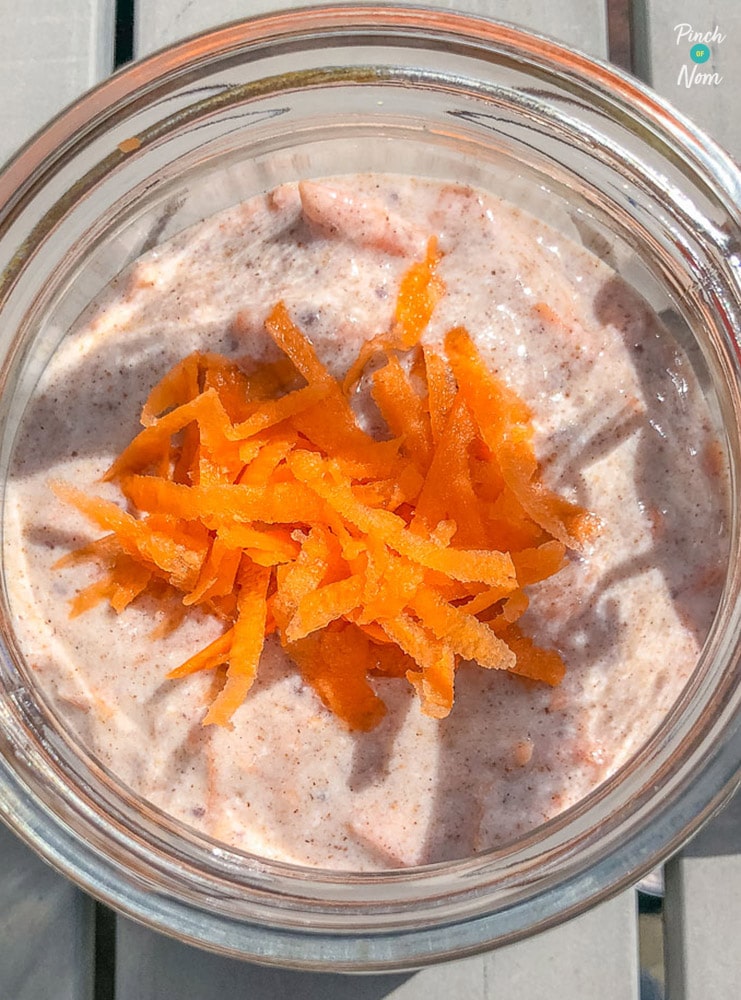 The BEST Carrot Cake Overnight Oats (Easy & Healthy!) - Jar Of Lemons