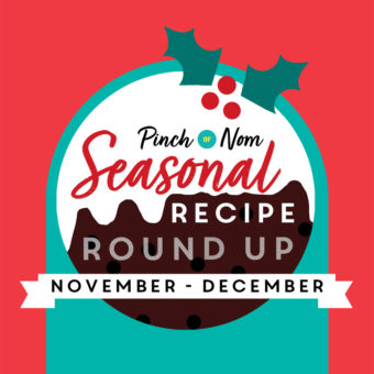 Seasonal Recipe Round Up: November – December pinchofnom.com