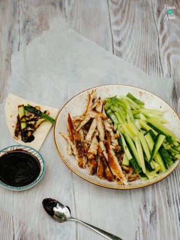 Crispy Turkey Chinese Wraps pinchofnom.com