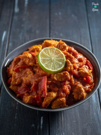Garlic and Lime Balti pinchofnom.com