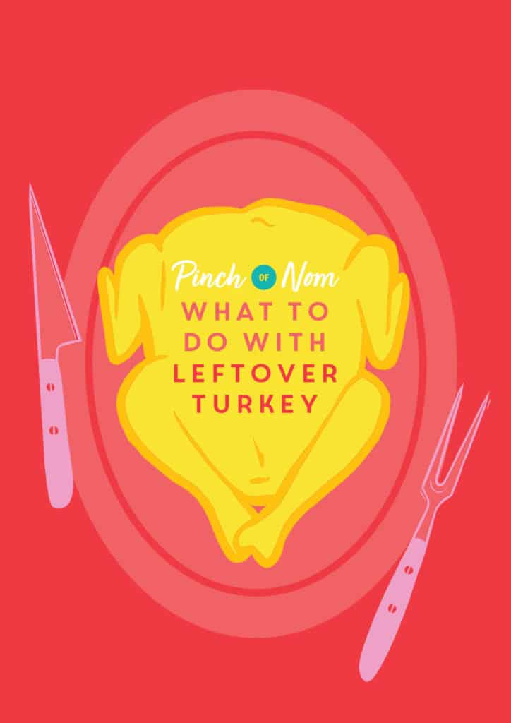 What to do with Leftover Turkey - Pinch of Nom Slimming Recipes