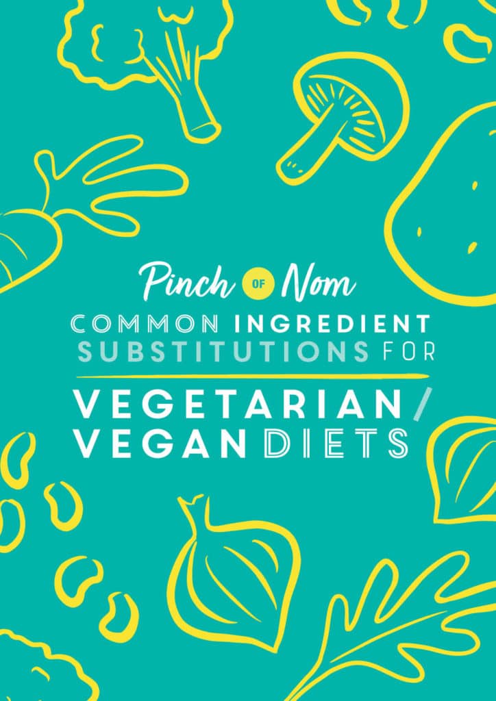 Common Ingredient Substitutions for Vegetarian/Vegan Diets - Pinch of Nom Slimming Recipes