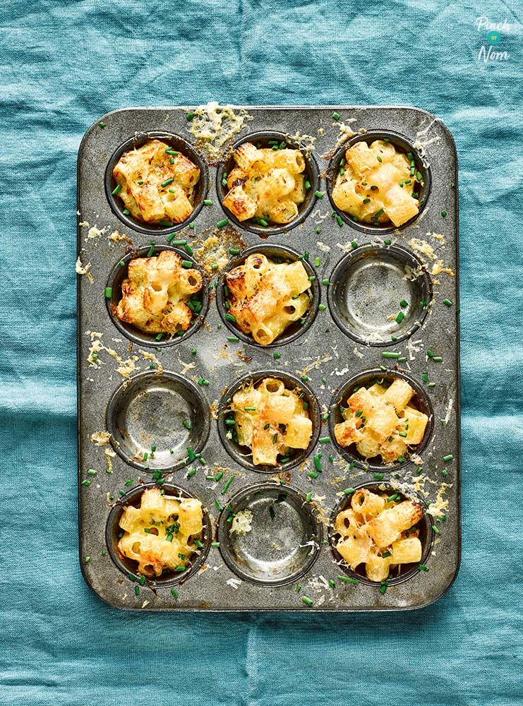 Mac and Cheese Bites - Pinch of Nom Slimming Recipes