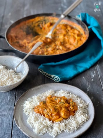 Peanut Butter Chicken Curry pinchofnom.com