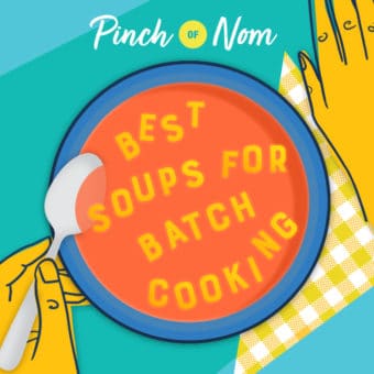 Best Soups for Batch Cooking pinchofnom.com