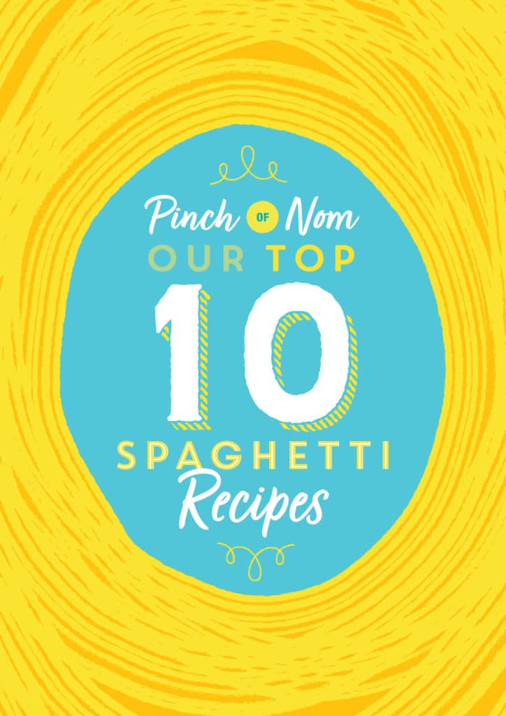 Our Top 10 Spaghetti Recipes - Pinch of Nom Slimming Recipes