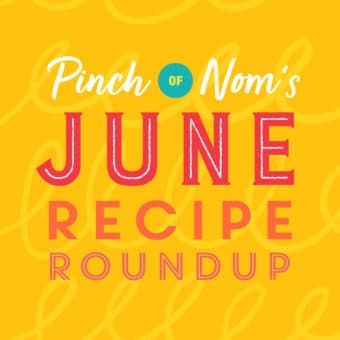 Pinch of Nom's June Recipe Round-up pinchofnom.com