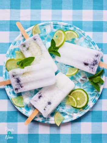 Gin and Tonic Ice Lollies pinchofnom.com
