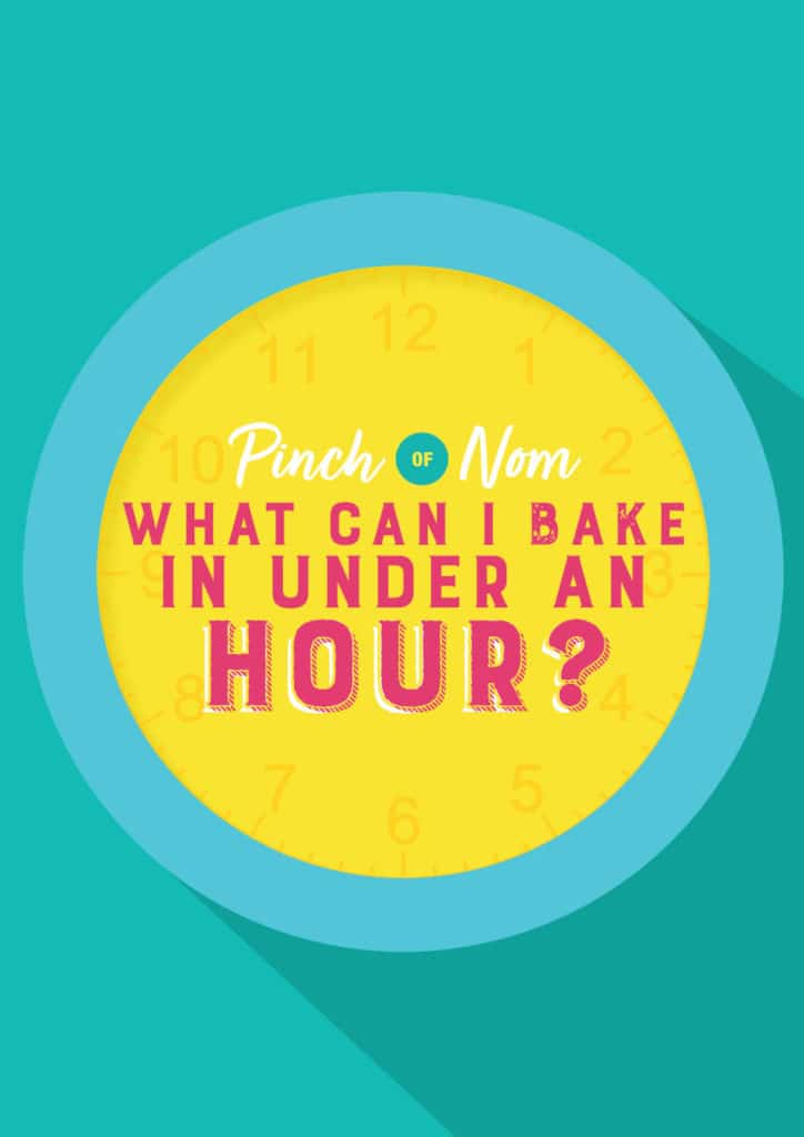 What Can I Bake in Under an Hour? - Pinch of Nom Slimming Recipes