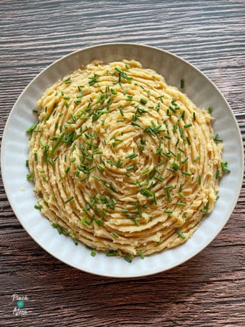 Cheesy Marmite Mash pinchofnom.com