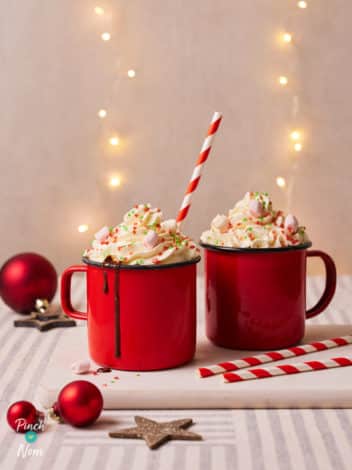 Christmas Hot Chocolate pinchofnom.com