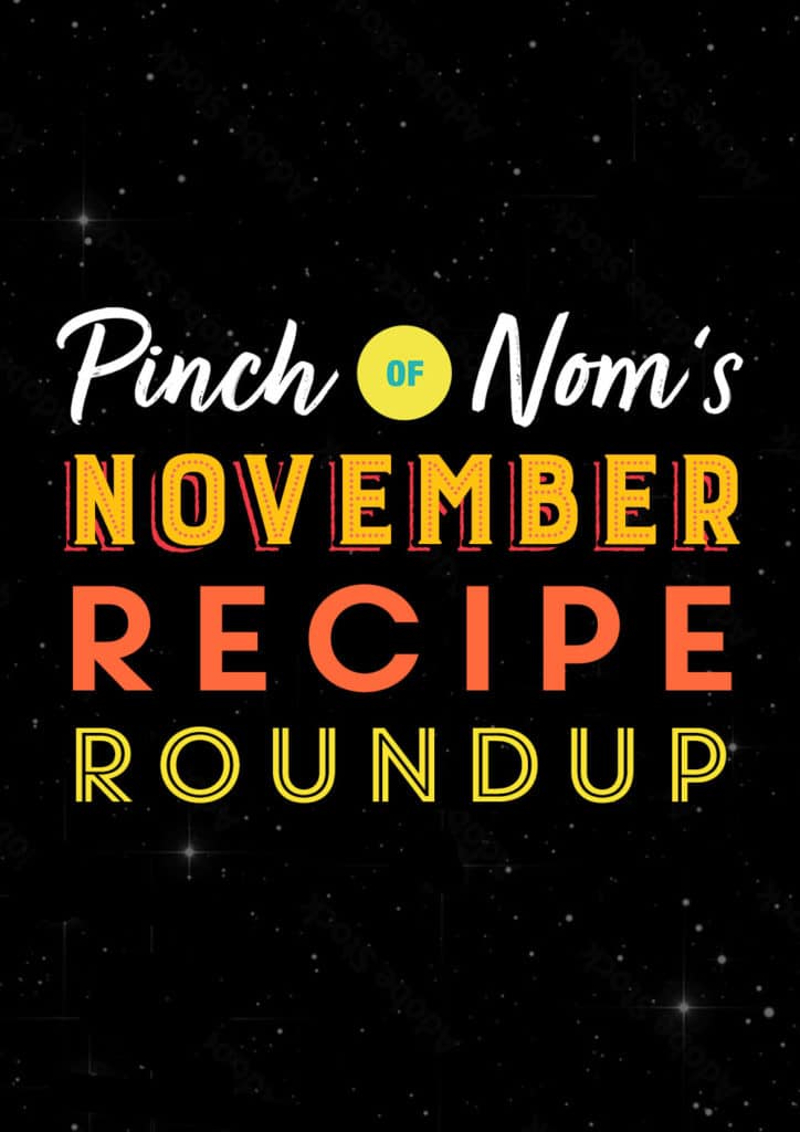 Pinch of Nom's November Recipe Round-up - Pinch of Nom Slimming Recipes