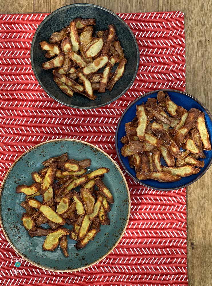 Potato Peel Crisps - Pinch of Nom Slimming Recipes